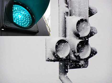 OSRAM promotion of high-power LED traffic lights